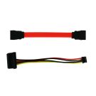 SATA DATA AND POWER CABLES